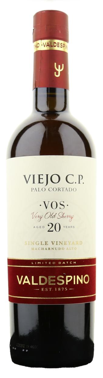 Bodegas Valdespino Palo Cortado Viejo C. P. VOS Single vineyard Jerez DO 0,5L 