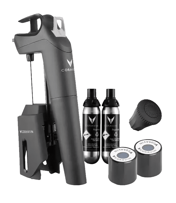 Coravin vyno išpilstymo sistema „Timeless Three Black“