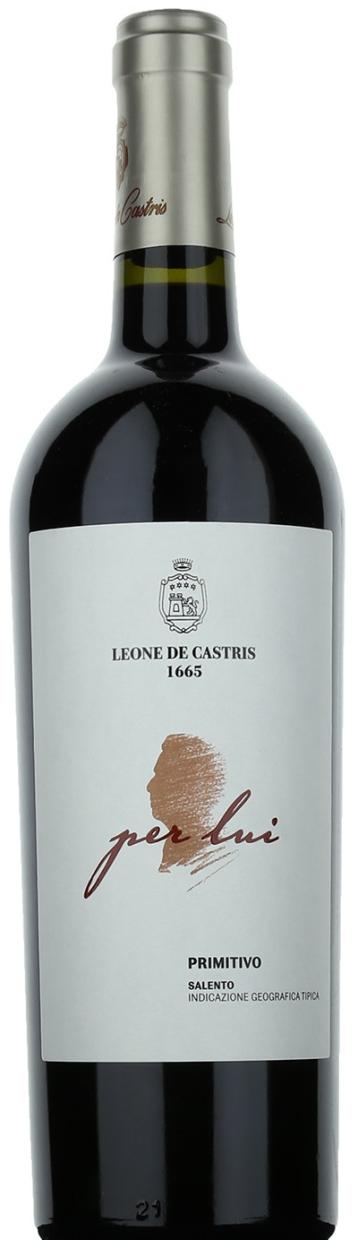 Leone de Castris Per Lui Primitivo Salento IGT 2019 
