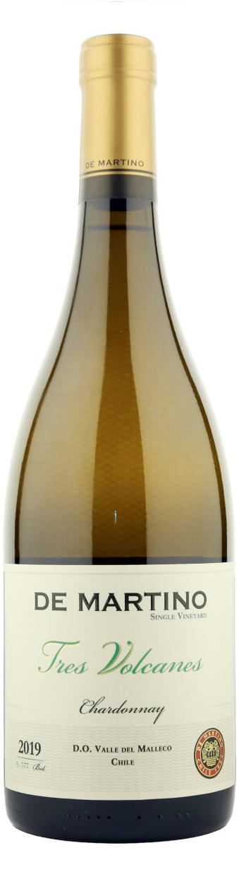 De Martino Tres Volcanes Single Vineyard Chardonnay Malleco Valley 2019 