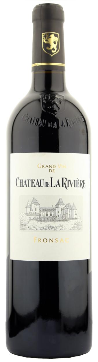 Chateau De La Riviere Fronsac AOC 2017 