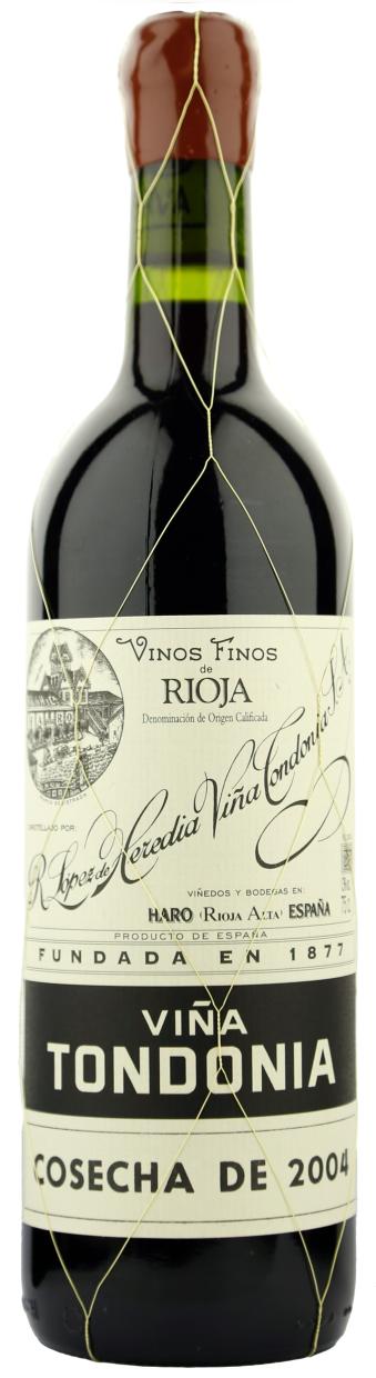 López de Heredia Viña Tondonia Gran Reserva Rioja DOCa 2004 