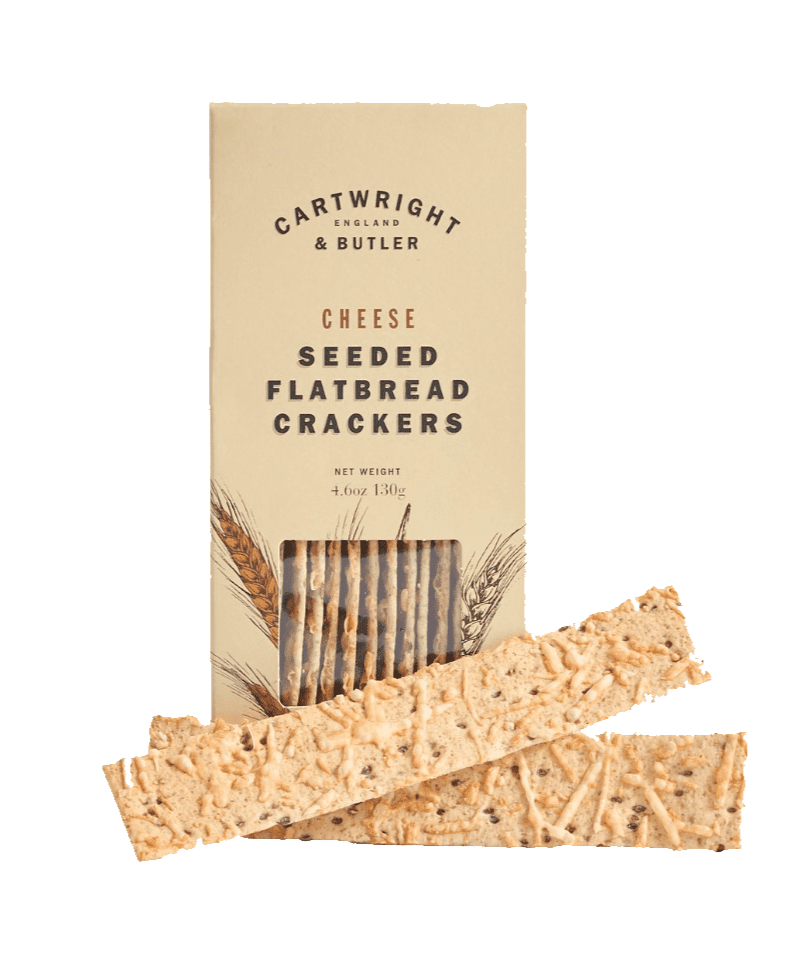 Cartwright&Butler krekeriai su sūriu ir sėklomis 130 g