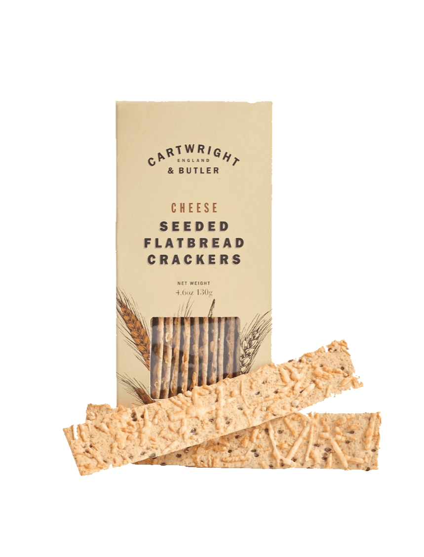 Cartwright&Butler Cheese Seeded Flatbread Crackers 130 g