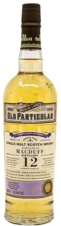 Old Particular Macduff 12 YO Whisky