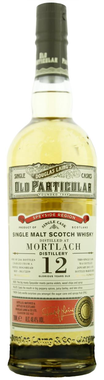 Old Particular Mortlach 12 YO Whisky