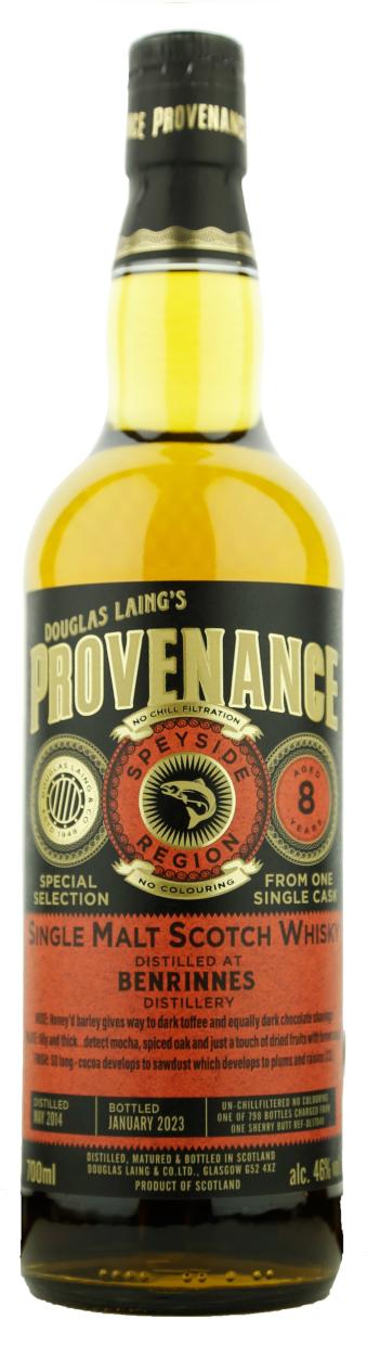 Provenance Benrinnes 8 YO Whisky