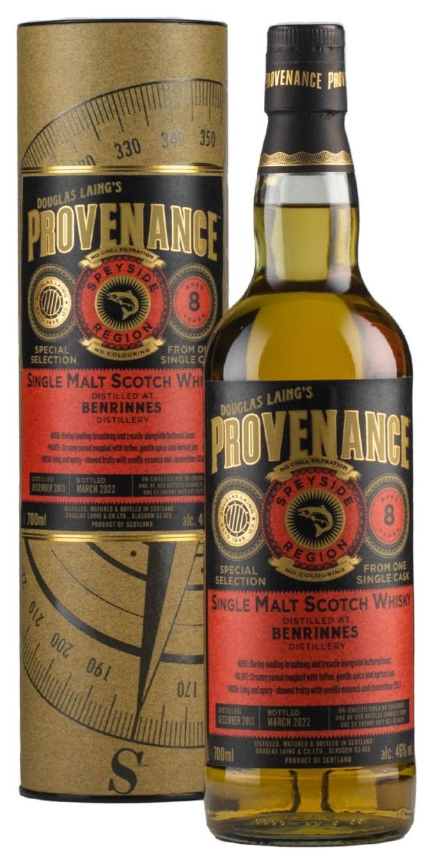 Whisky Provenance Benrinnes 8 YO 0.7 L