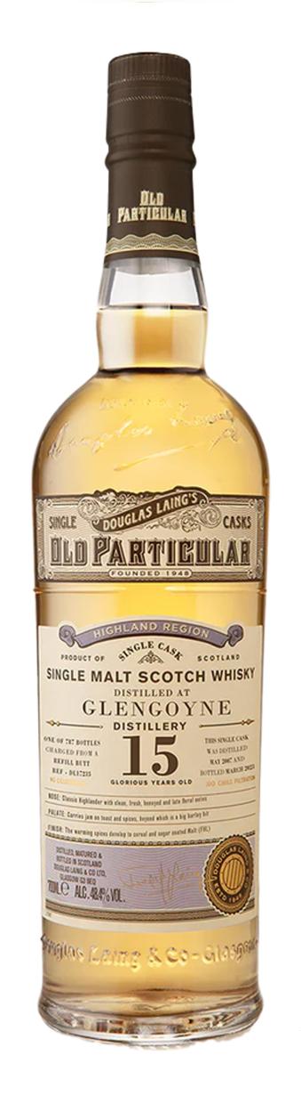 Old Particular Glengoyne 15 YO Whisky