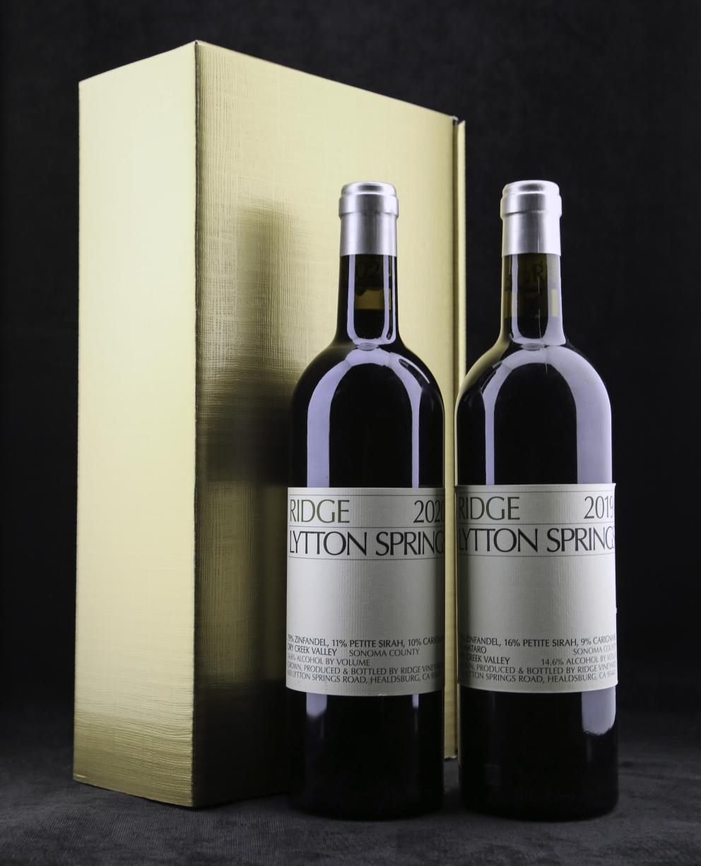 Ridge Zinfandel Lytton Springs 2019 ir 2020 derlių rinkinys