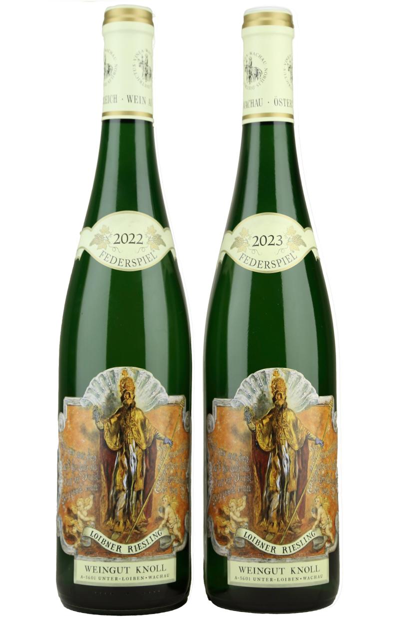 Weingut Knoll Riesling Federspiel derlių rinkinys (2022/2023)