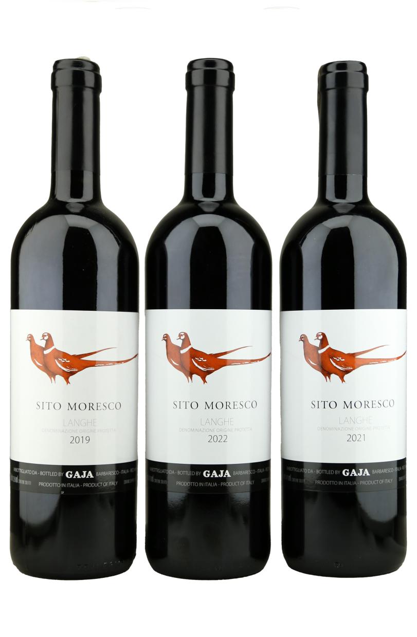 Gaja Sito Moresco Langhe rinkinys (2019, 2021, 2022 m.)