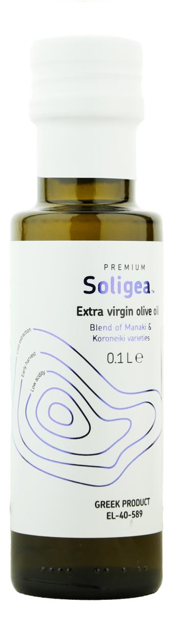 Soligea „Premium“ ypač tyras alyvuogių aliejus 0,1 L