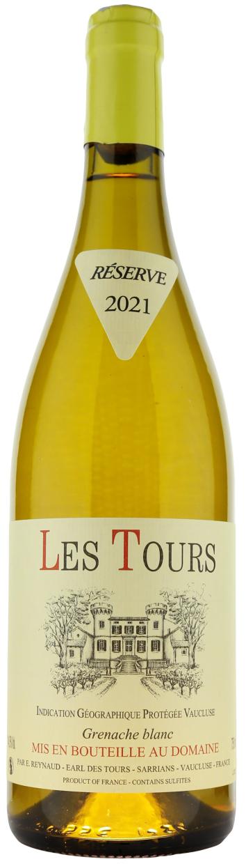 Rayas Chateau les Tours Blanc Vin de Pays de Vaucluse IGP 2021