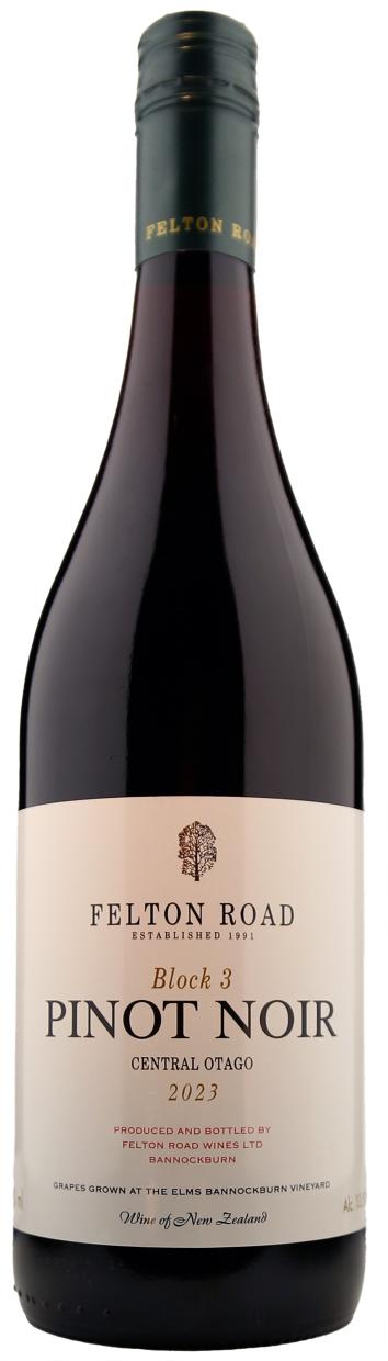 Felton Road Block 3 Pinot Noir Central Otago 2023