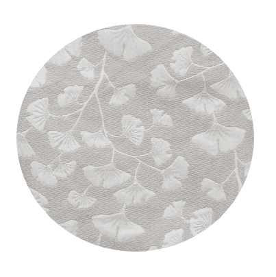 Tissus Toselli Jacquard Tablecloth PHUKET Lin 230 Ø
