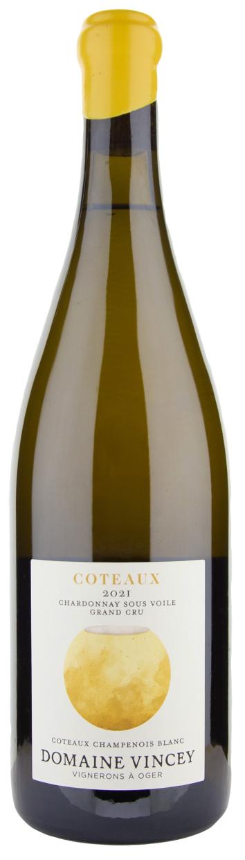 Domaine Vincey Coteaux Champenois Blanc Chardonnay sous voile terroirs 2021