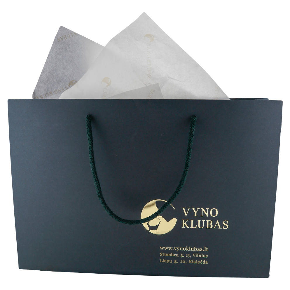 Vyno klubo dovanų maišelis
