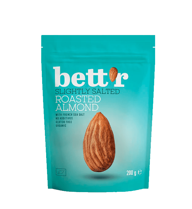 Bett'r skrudinti sūdyti migdolai 200 g