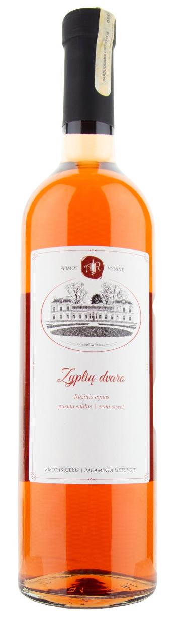 Zyplių dvaro rožinis vynas 2024 
