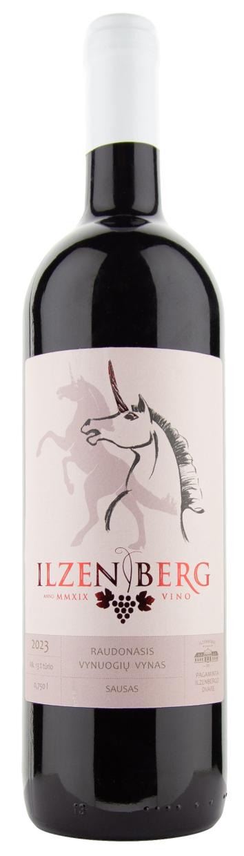 Ilzenbergo dvaro raudonas sausas vynuogių vynas