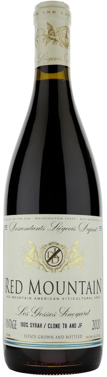 Descendants  Liégeois Dupont Les Gosses Syrah Red Mountain 2018 