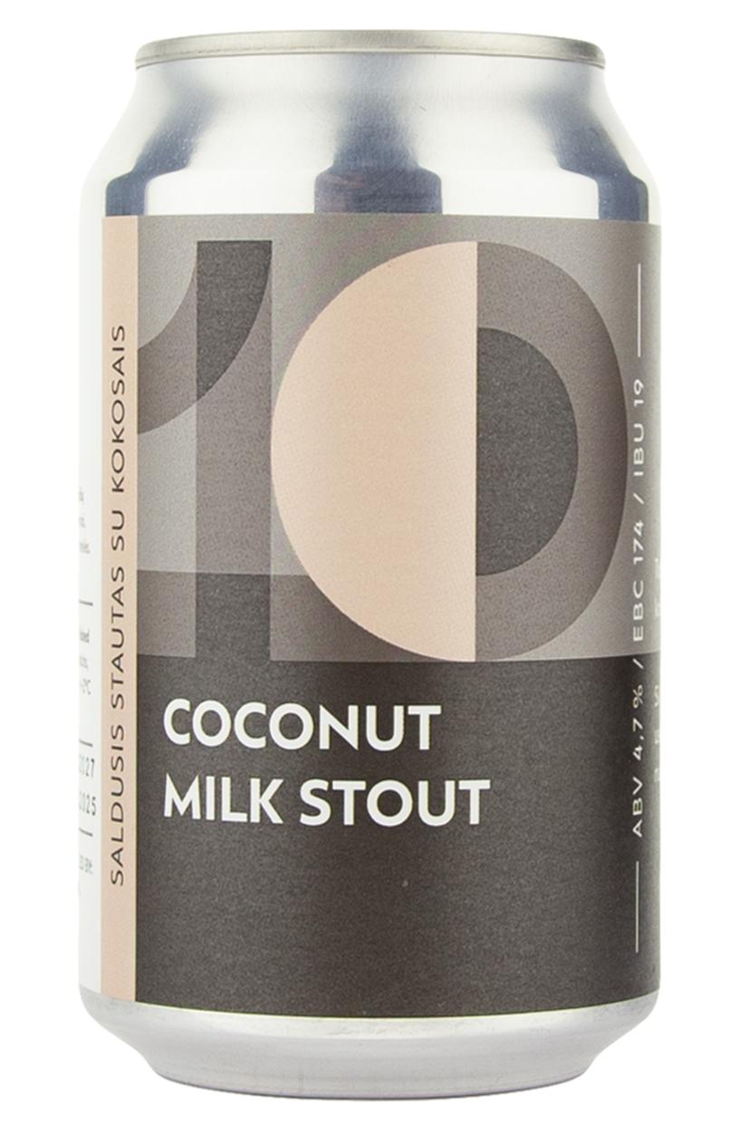 Sakiškių Alus Coconut Milk Stout 0,33 L 4,7%