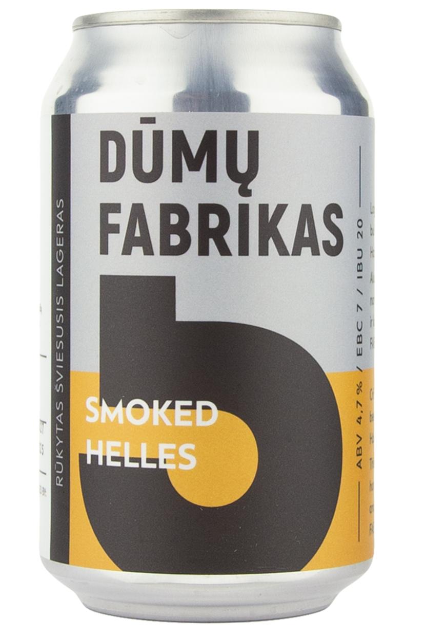 Sakiškių Alus Smoked Helles 0,33 L 4,8%