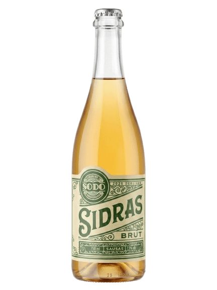 SODO sidrinės sidras Brut sausas 0,75 L