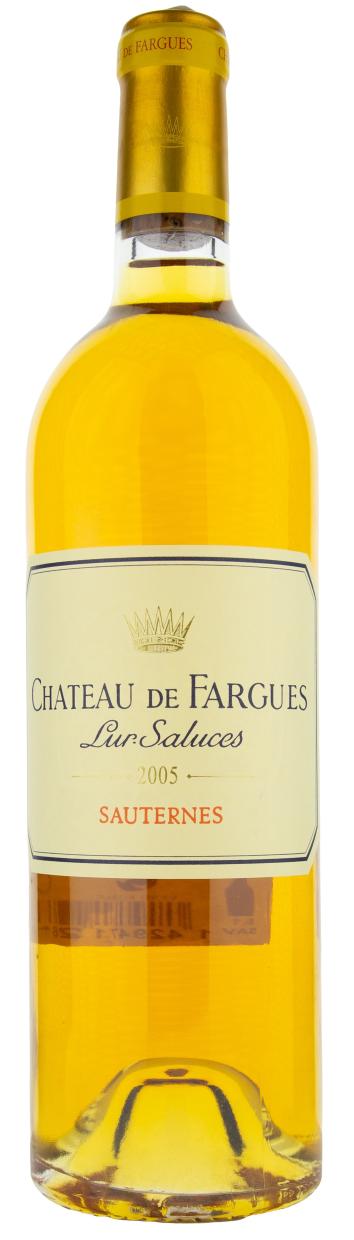 Chateau de Fargues Lur Saluces Sauternes 2005