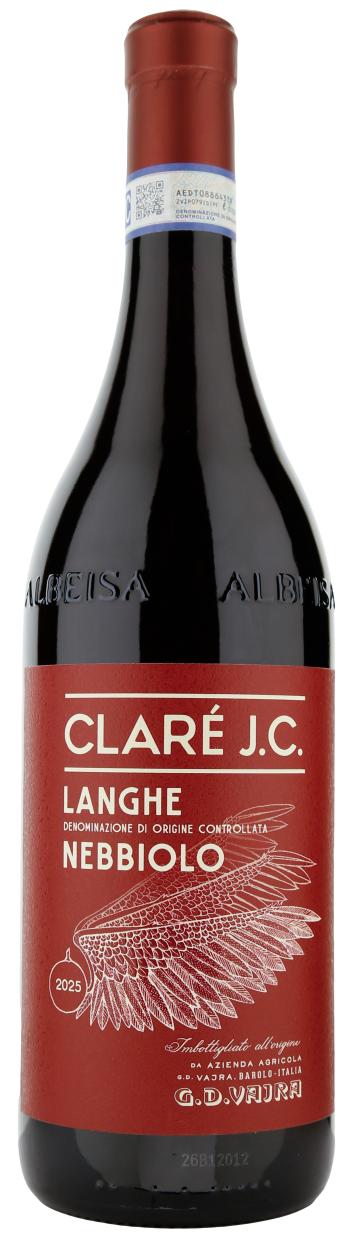 G. D. Vajra Langhe Nebbiolo Clare J.C. 2025 