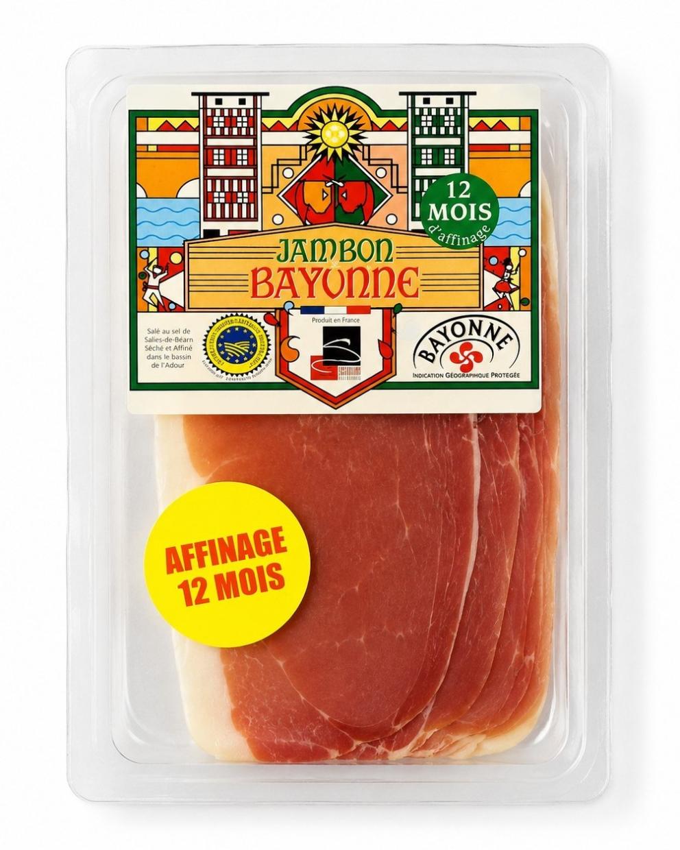 Jambon de Bayonne 5 Slices Ham 80 g
