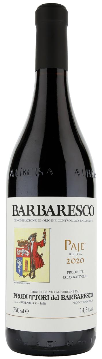 Produttori del Barbaresco Barbaresco Riserva Pajé 2020 