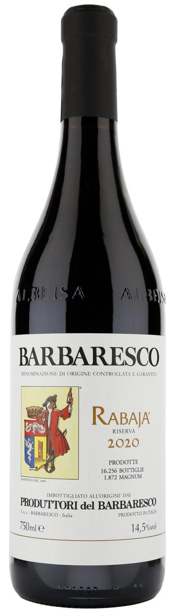 Produttori del Barbaresco Barbaresco Riserva Rabajà 2020 