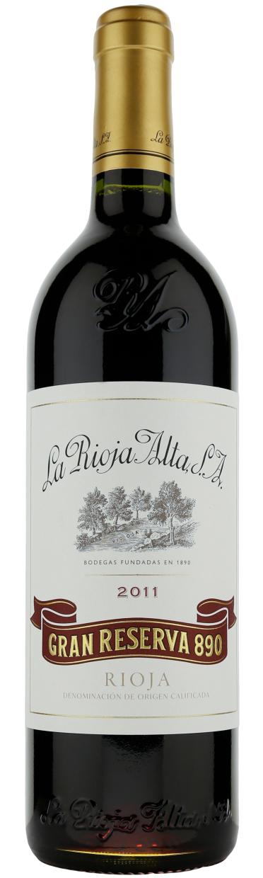 La Rioja Alta Gran Reserva 890 Rioja 2011 