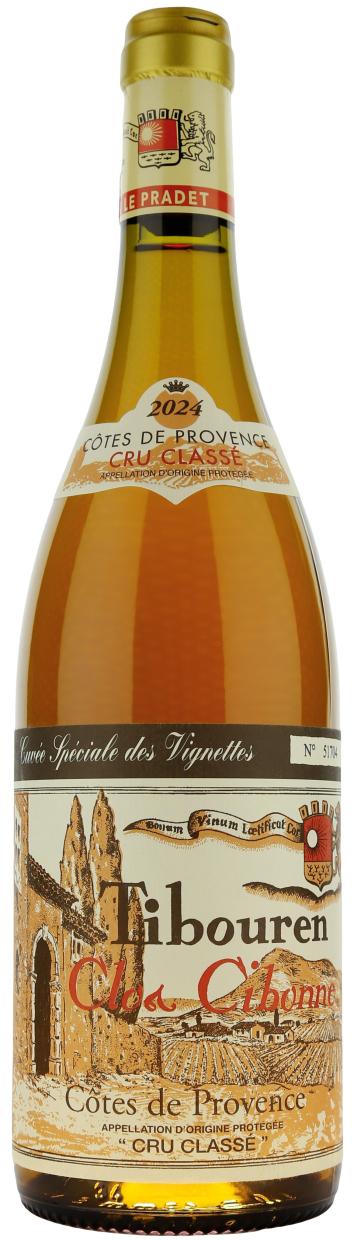 Clos Cibonne Cotes de Provence Cru Classe Rose Cuvee Speciale des Vignettes 2024