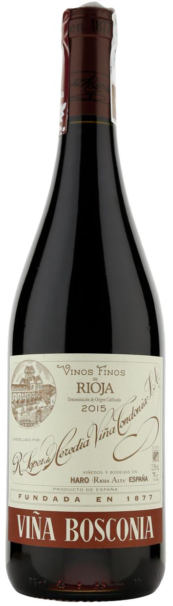 López de Heredia Viña Bosconia Reserva Rioja 2015 