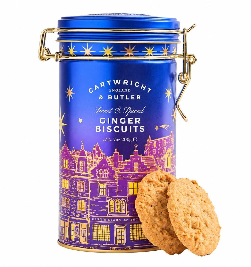 Cartwright&Butler kalėdiniai imbieriniai sausainiai 200 g