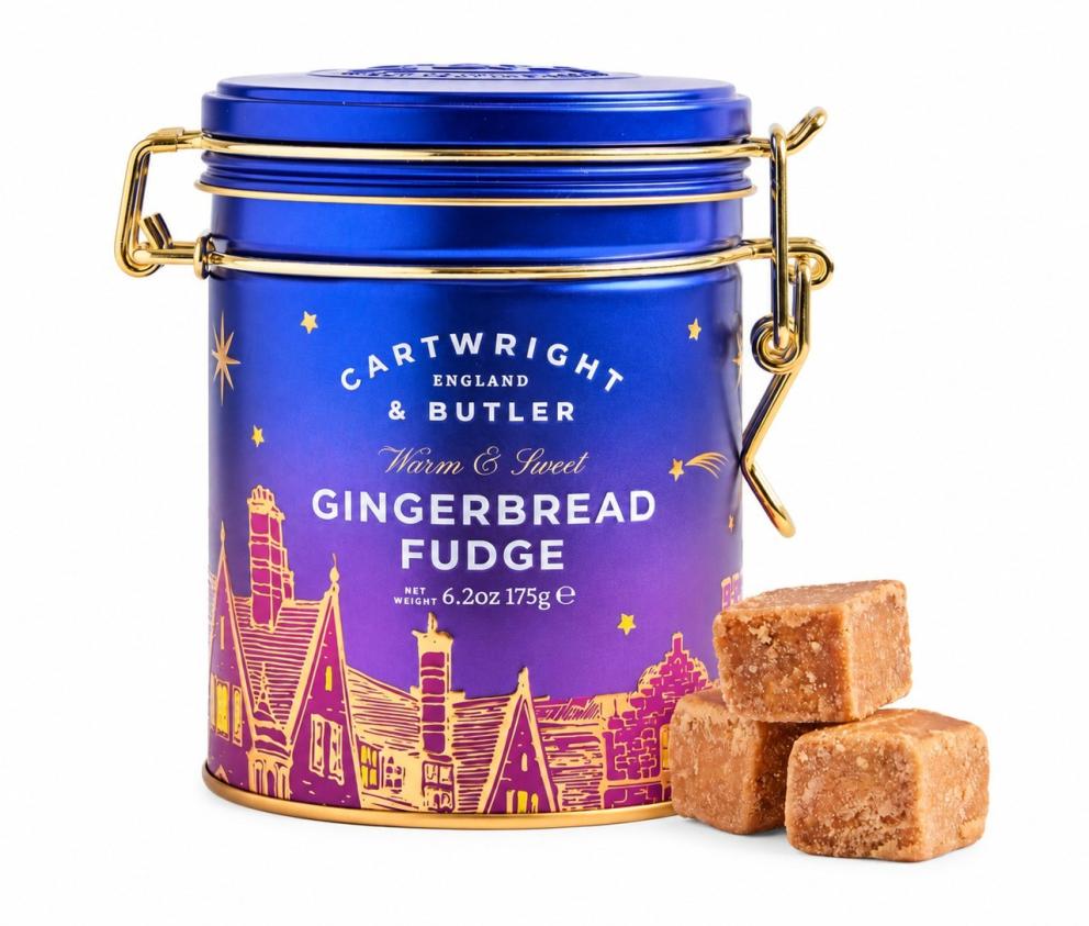 Cartwright&Butler kalėdiniai imbieriniai sviestiniai saldainiai „Night before Christmas“ 175 g