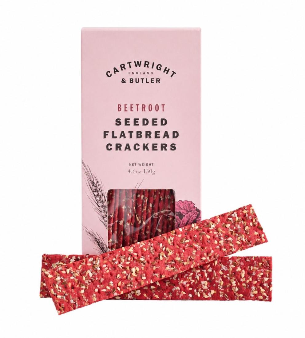 Cartwright & Butler krekeriai su burokėliais ir sėklomis 130g 4903