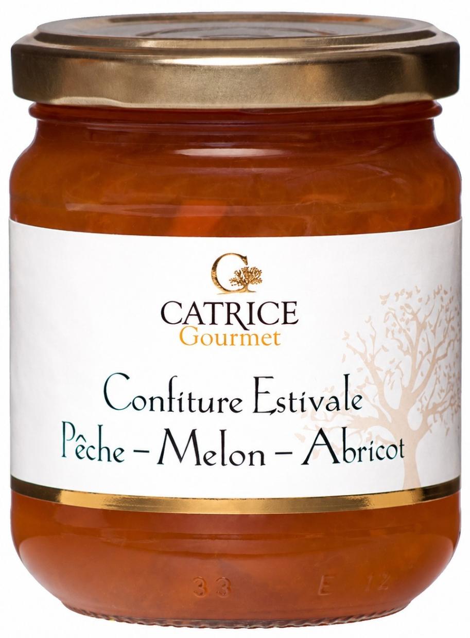 Catrice Gourmet persikų, melionų ir abrikosų džemas 250 g