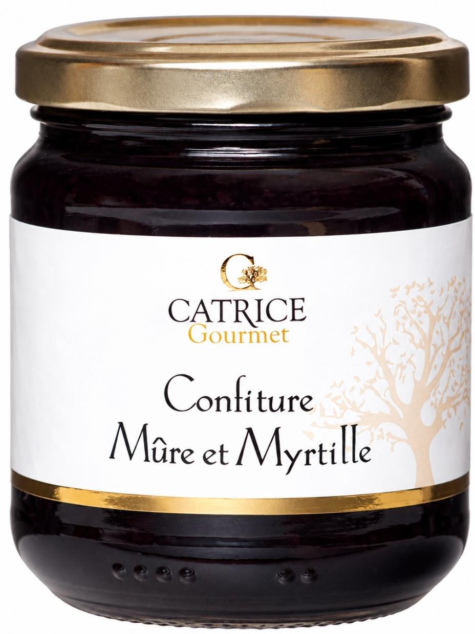 Catrice Gourmet laukinių gervuogių ir mėlynių džemas 250 g