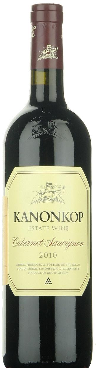 Kanonkop Cabernet Sauvignon Simonsberg Stellenbosch 2010