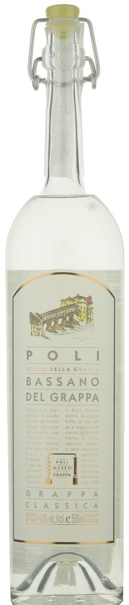 Poli Bassano classica grapa 0,5 L