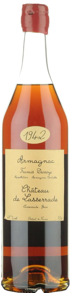 Francis Darroze Bas Armagnac Domaine Lasserrade 1942 