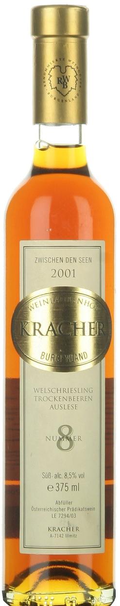 Kracher Zwischen den Seen Welschriesling TBA No. 8 Burgenland 2001 0.375 L