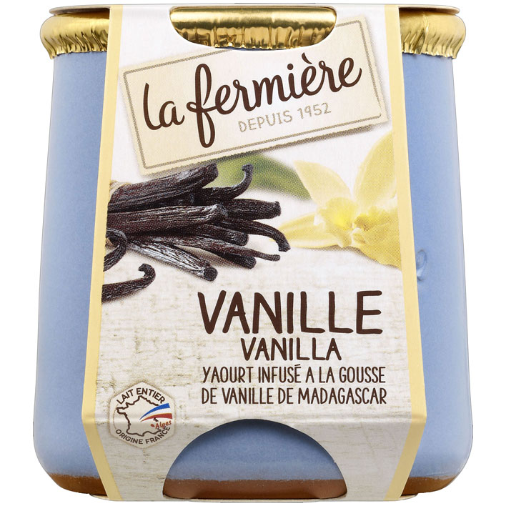  La Fermière jogurtas su vanile 140 g