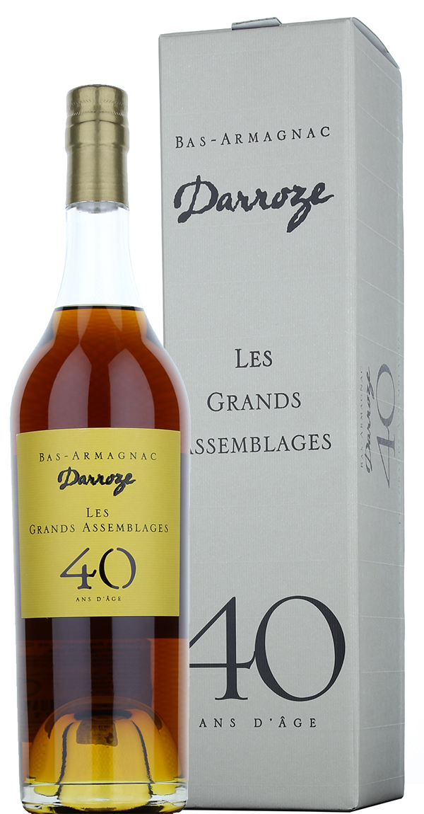 Francis Darroze Bas Armagnac Les Grands Assemblages 40 metų