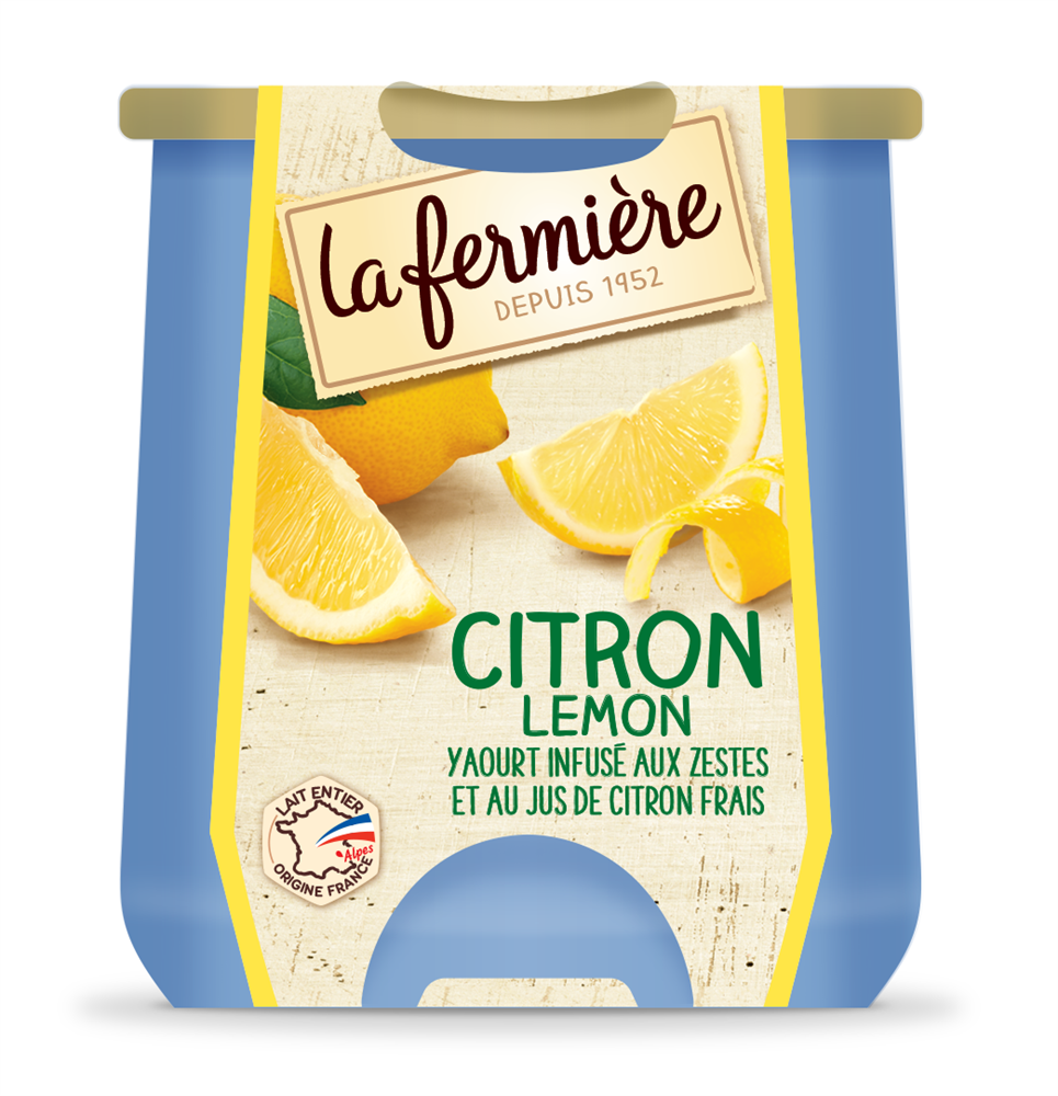 La Fermière jogurtas su citrina 140 g