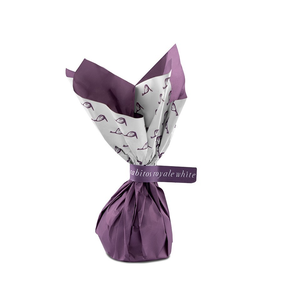 Rabitos Royale fig covered in white chocolate 1 vnt